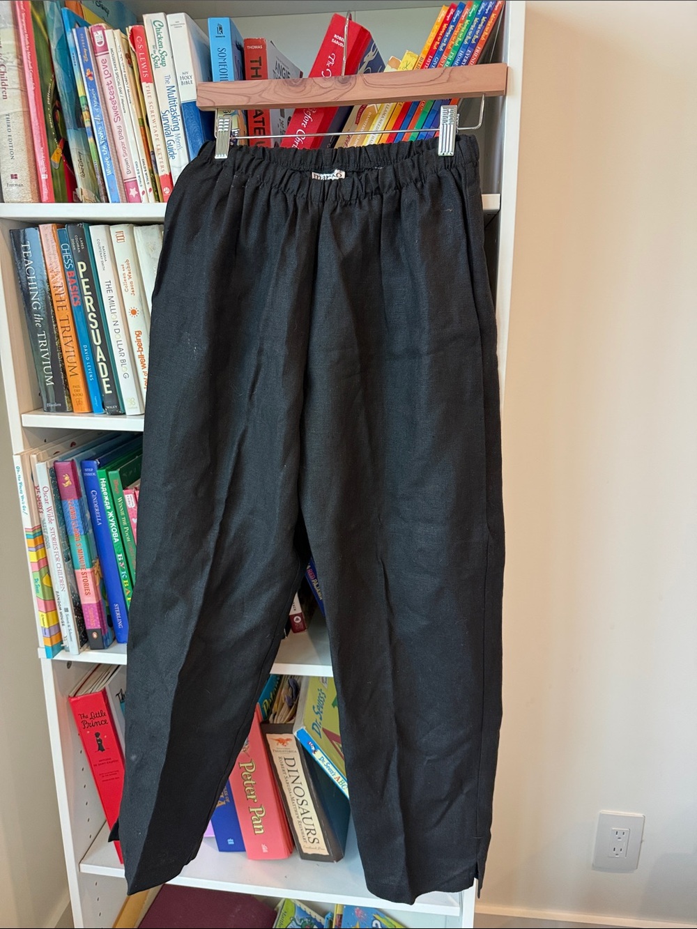 Marino Palm beach 100% linen cropped pants